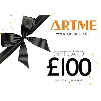 £100 Gift Card for Artme.co.uk - Perfect Gift for Art Lovers!