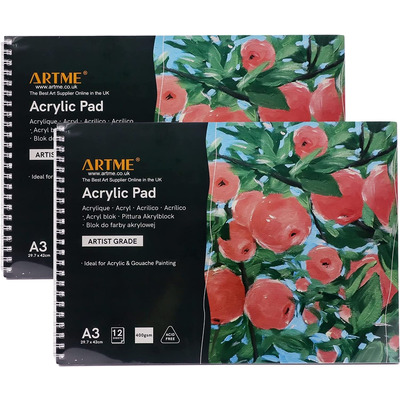 Artme A3 Acrylic Pad 2PK