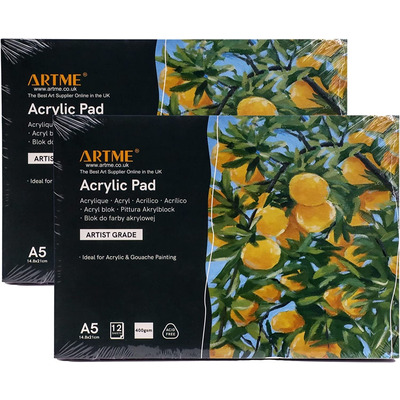 Artme A5 Acrylic Pad 2PK