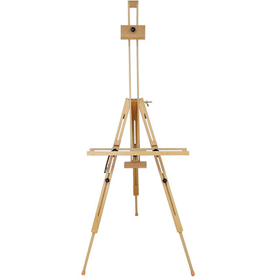 Exerz Field Easel Wooden Tripod Portable Foldable - Beech Wood - Max Height up to 191cm