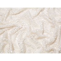 Zhivago Faux Fur Fabric Ivory