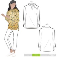Style Arc Paper Sewing Pattern Macey Blouse