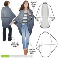 Style Arc Paper Sewing Pattern Salma Wrap