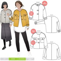 Style Arc Paper Sewing Pattern Adelaide Jacket