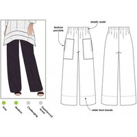 Style Arc Paper Sewing Pattern Daisy Pants