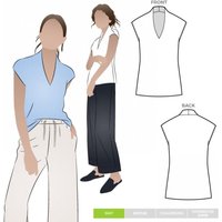Style Arc Paper Sewing Pattern Como Top