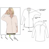 Style Arc Paper Sewing Pattern Trudy Tunic Top