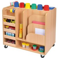 School Mobile Art Resource Trolley