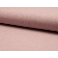 Deadstock Melange Cotton Jersey Stretch Knit Fabric Salmon