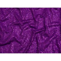 Minerva Core Range Sequin ITY Silky Stretch Knit Fabric Purple
