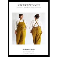 Sew House Seven Paper Sewing Pattern Burnside Bibs