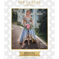 Sew La Di Da Vintage Paper Sewing Pattern Destiny Dress