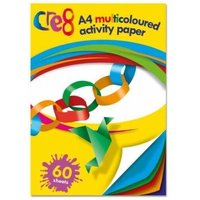 A4 Multi Colour Activity Paper Pad Drawing Art Kids Activity Scrap Book Craft Card