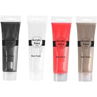1 X 100ml acrylic paint - Acrylic Paints Paint Tube Art Painting Painter 100ml