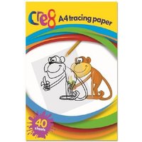 A4 Tracing Paper Pad Drafting Paper 40 Sheets Ideal for Home School Children