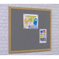 Spaceright Eco Friendly Wood Effect Frame Noticeboards