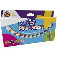 Little Brain Paint Sticks Mini - 12 Assorted