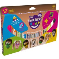 Little Brian Face Paint Sticks - 12 Assorted