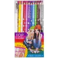 TOPModel Coloured Pencil Set (Basic Colours)