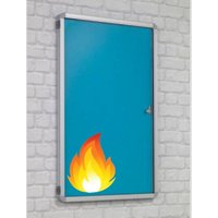 Spaceright Accents FlameShield Tamperproof Noticeboards