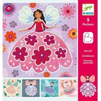 Djeco Stencils - Fairies.