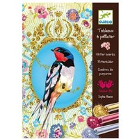 Djeco Glitter Boards - Glitter Birds