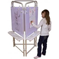 Early Years Three Sided Easel Set (With 3 Dry Wipe Boards)