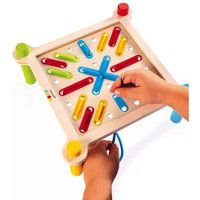 Wooden Lacing Table for Arts and Crafts