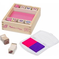 Butterfly and Heart Stamps - wooden stamping set