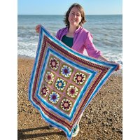 Beachside Blooms Blanket