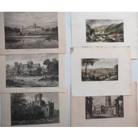 Six Nineteenth Century Prints - Yorkshire