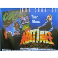 Matinee (1993) John Goodman - Original Uk Quad Movie Poster *rolled Not Folded Exshop New Stock*