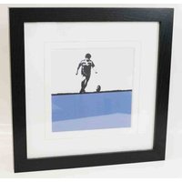 Framed Rugby Sports Print Created By Jacky Al-samarraie