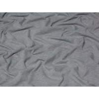Minerva Core Range Heavy Cotton Jersey Stretch Knit Fabric Light Grey