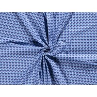 100% Cotton Poplin Fabric Cobalt