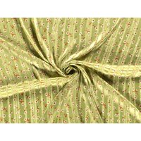 Lurex Sparkle Sheer Chiffon Fabric Green
