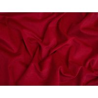 Minerva Core Range 16 Wale Stretch Woven Needlecord Fabric Dark Red