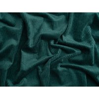 Minerva Core Range 6 Wale Stretch Woven Jumbo Cord Fabric Peacock