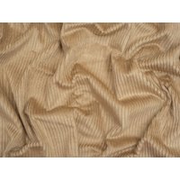 Minerva Core Range 6 Wale Stretch Woven Jumbo Cord Fabric Beige