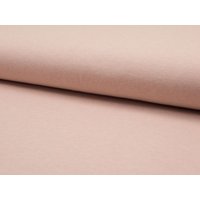 Deadstock Melange Cotton Jersey Stretch Knit Fabric Rose Pink
