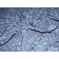 Minerva Core Range Perugia Stretch Lace Fabric Indigo