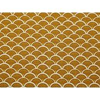 Stof France PUL Coated Jersey Stretch Knit Fabric Gold