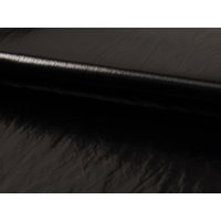 Deadstock Creased PU Vinyl Fabric Black