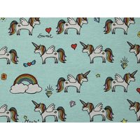 Deadstock Cotton Canvas Fabric Mint Green