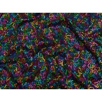 Minerva Core Range Sequin ITY Silky Stretch Knit Fabric Multicoloured