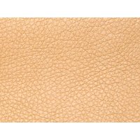 Stof France Heavy Soft Faux Leather Fabric Metallic Peach